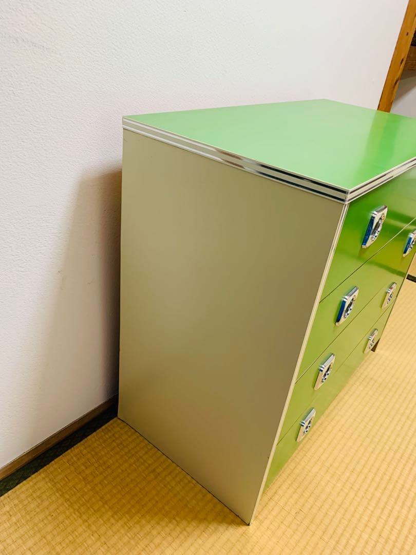 【明日3/28まで】昭和レトロ アンティーク 4段チェスト