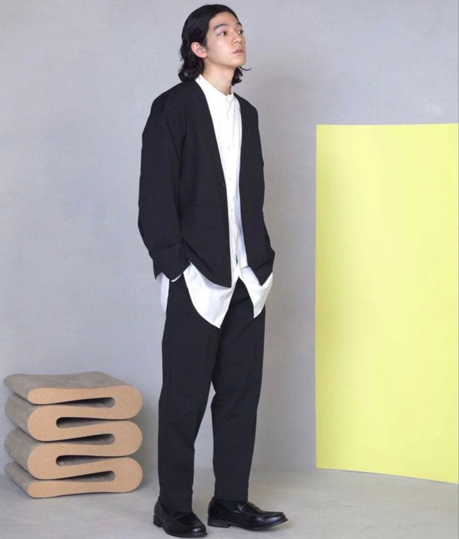 【美品】BAYFLOW UMW FUNCTION セットアップ 黒 M 巾着付