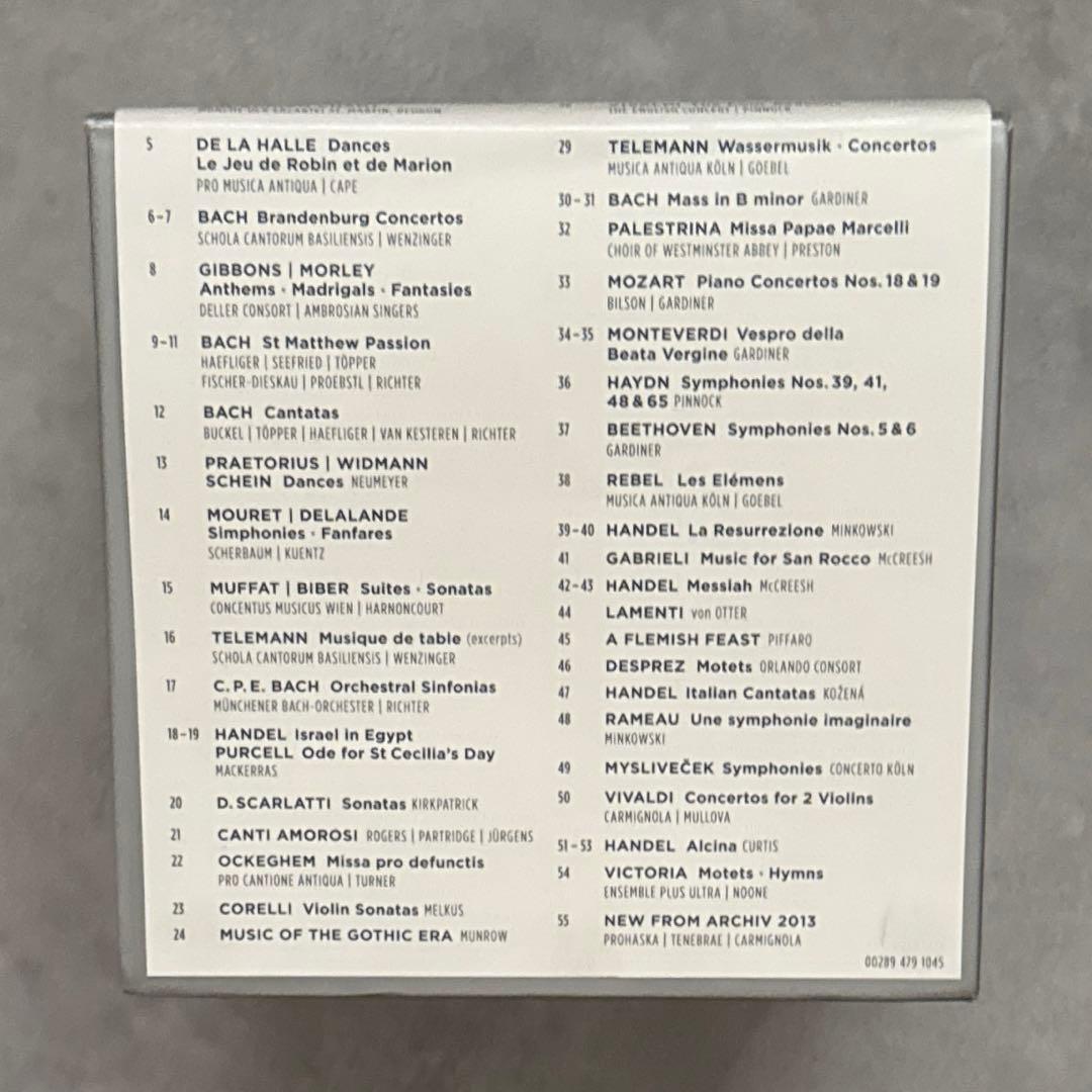 クラシック CD ARCHIV PRODUKTION 1947-2013 55CD