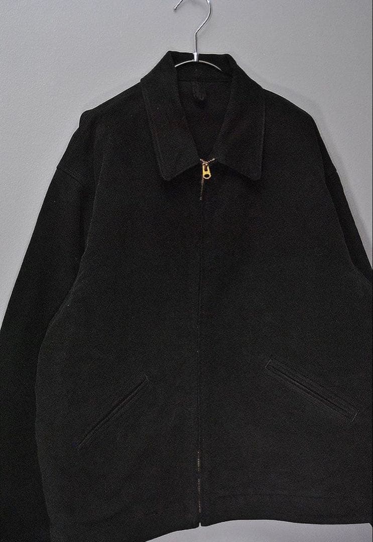 23aw COMOLI モールスキン ジップショートジャケット