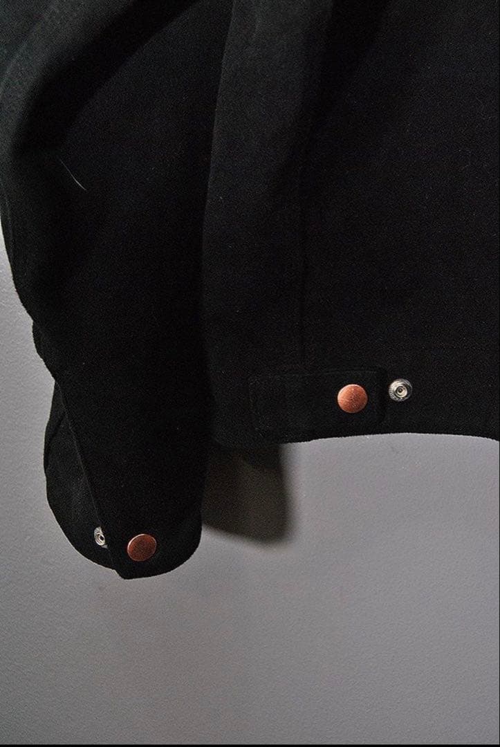 23aw COMOLI モールスキン ジップショートジャケット