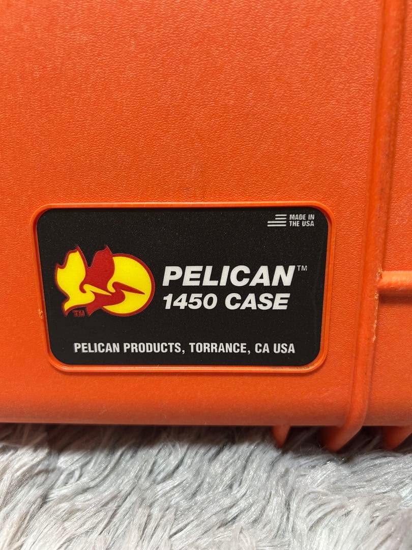 PELICAN ペリカン プロテクターケース 防水 1450 オレンジ