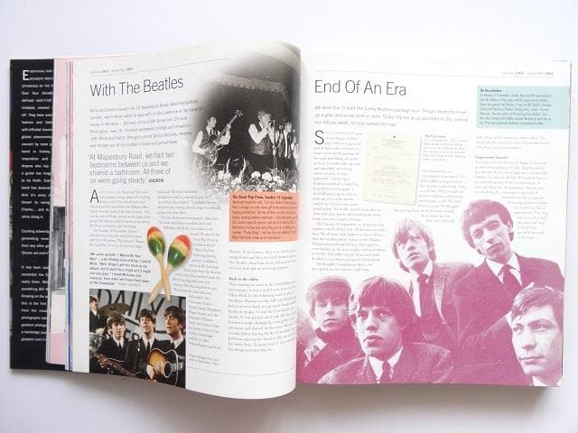 洋書◆ローリング・ストーンズ写真集 本 40年間の歴史 ブライアン イアン