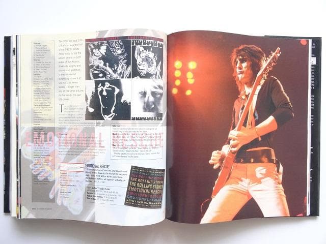 洋書◆ローリング・ストーンズ写真集 本 40年間の歴史 ブライアン イアン
