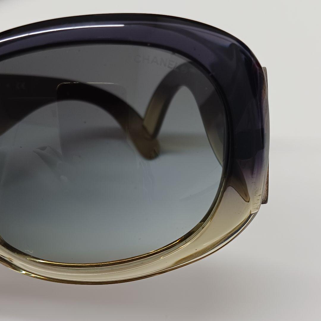 (A) CHANEL シャネル サングラス 63□19 ココマーク レディース
