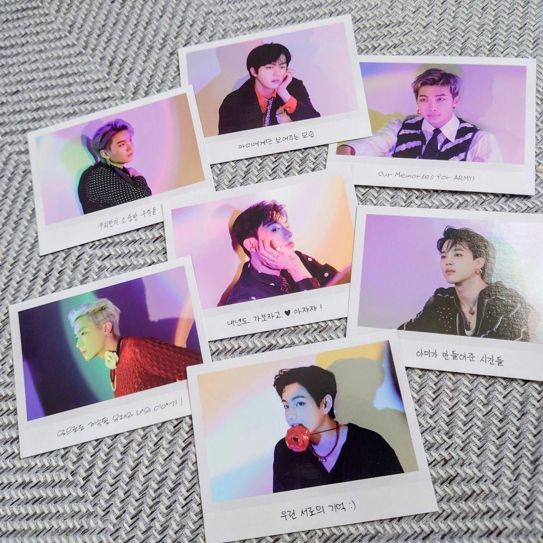 BTS Memories of 2021 Blu-ray フォトカード全員セット