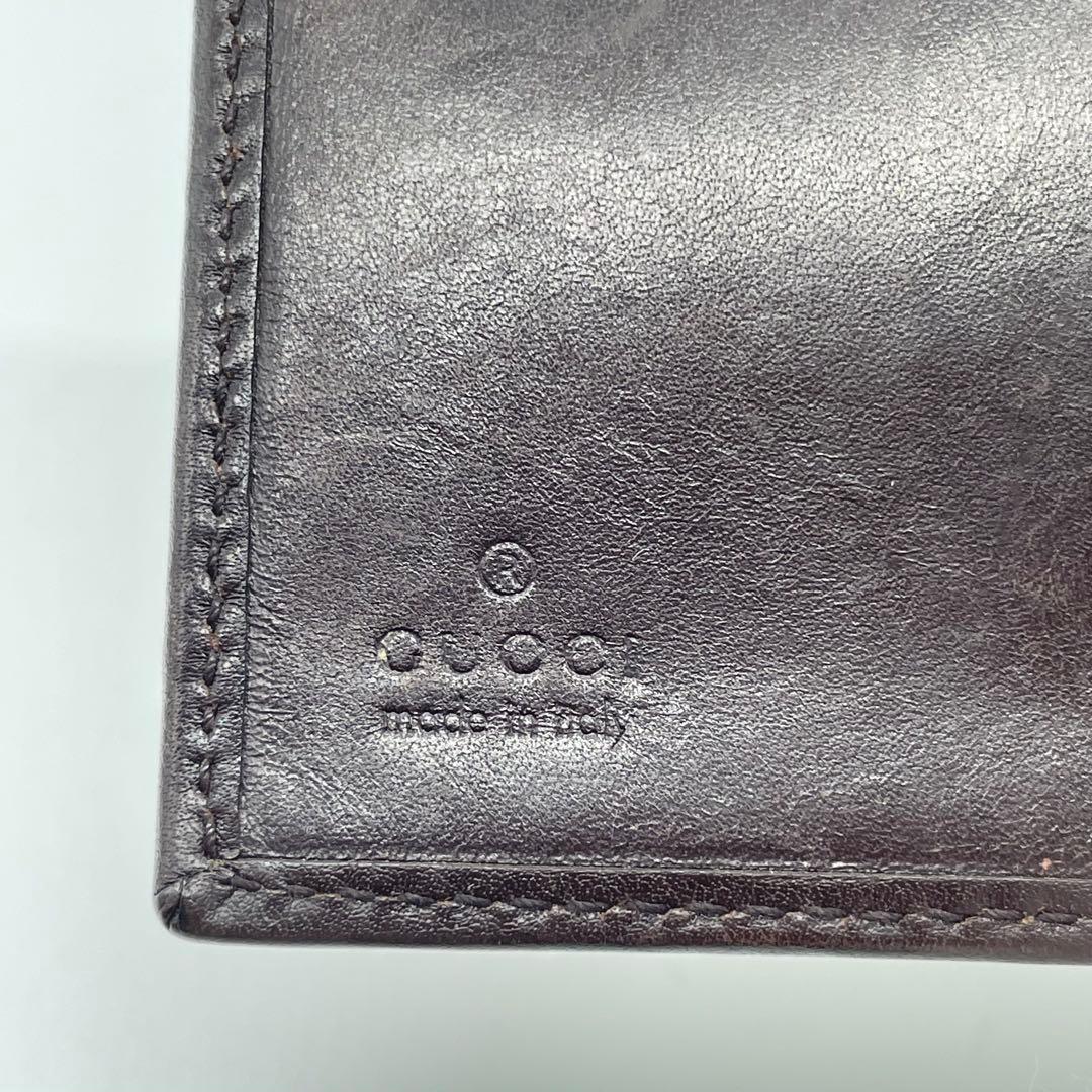【良品】 GUCCI カードケース 名刺入れ GGキャンバス シェリーライン