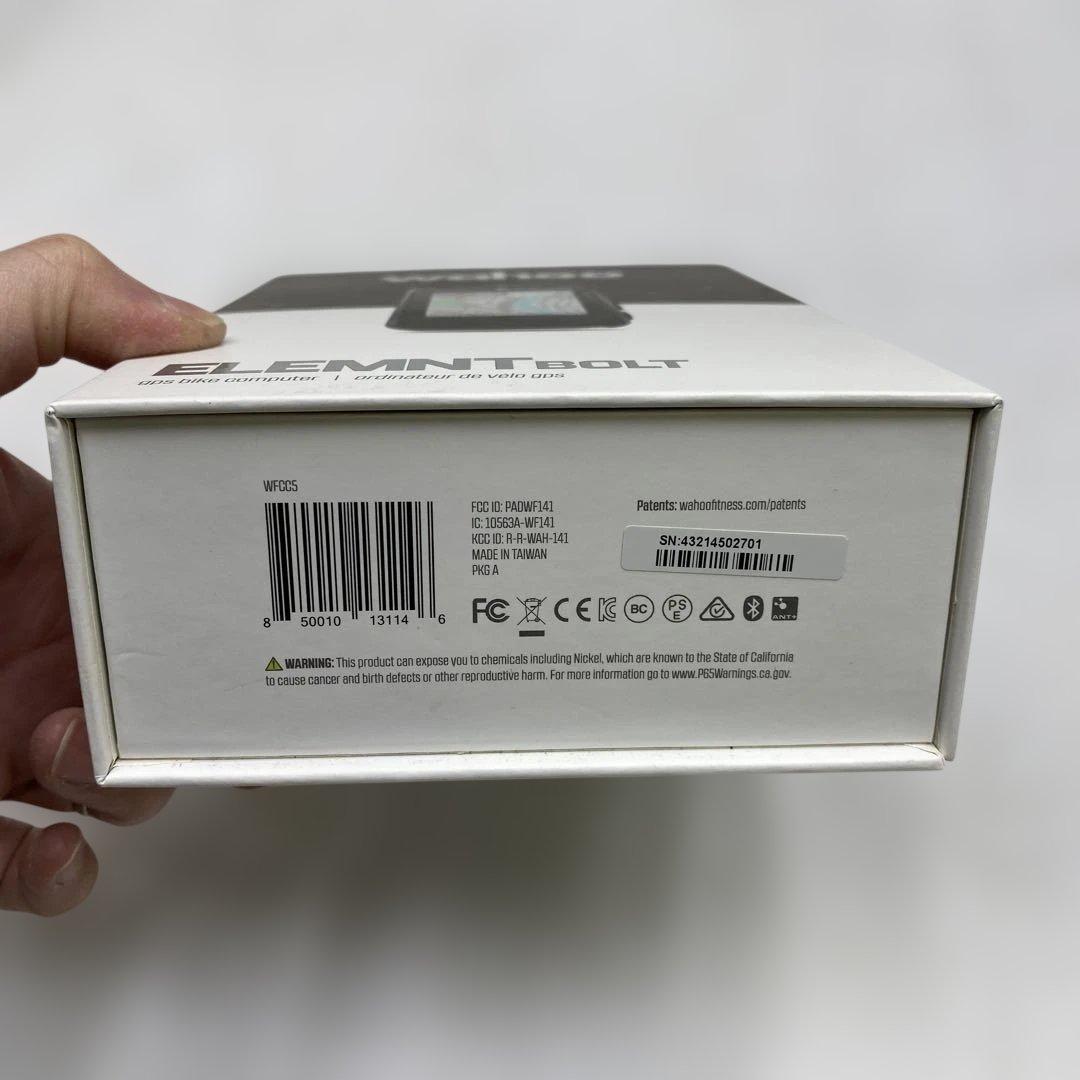 wahoo ELEMENT BOLT V2 サイクルコンピューター WFCC5