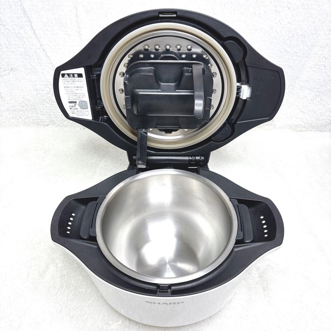SHARP HEALSIO ヘルシオ ホットクックKN-HW24E-W
