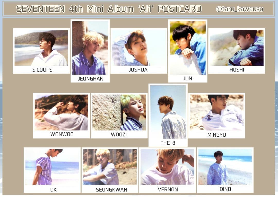 K-POP・アジア SEVENTEEN  4th MINI ALBUM  [ A1 ]