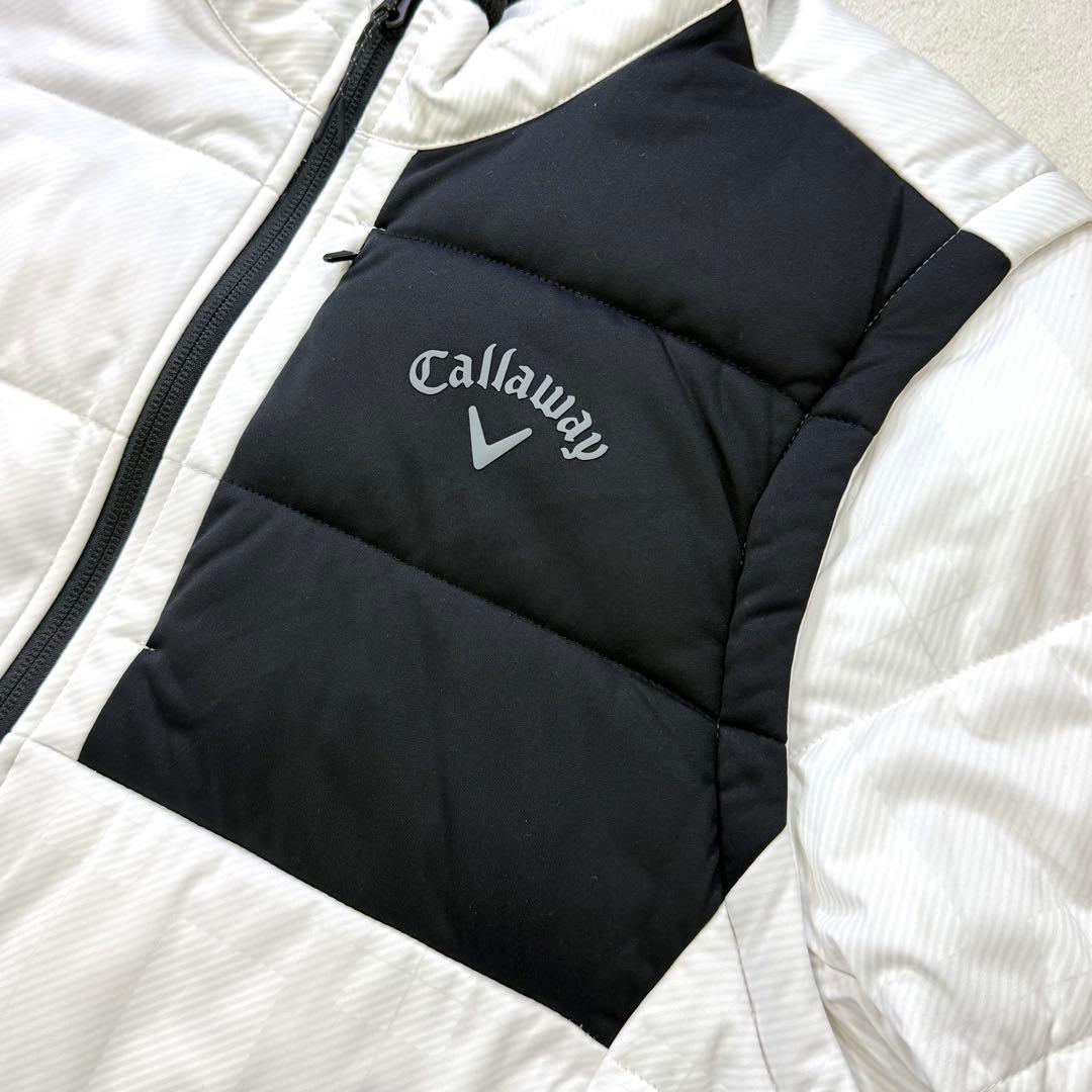 Callaway 2way 高機能 キルティング 中綿ゴルフブルゾンジャケットL