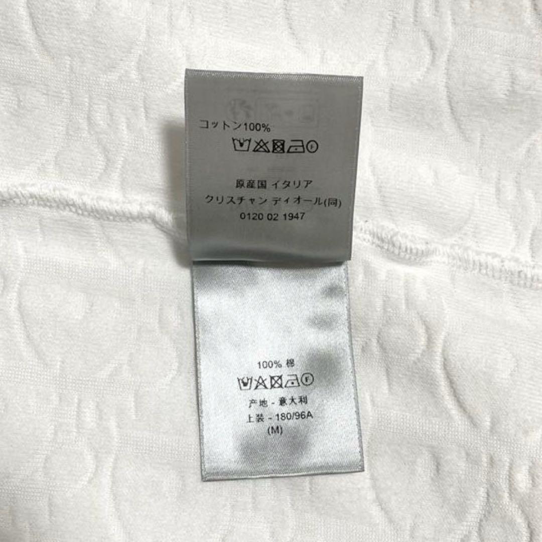 【現行】Dior ディオール オブリーク テリーコットン ジャガード TシャツM