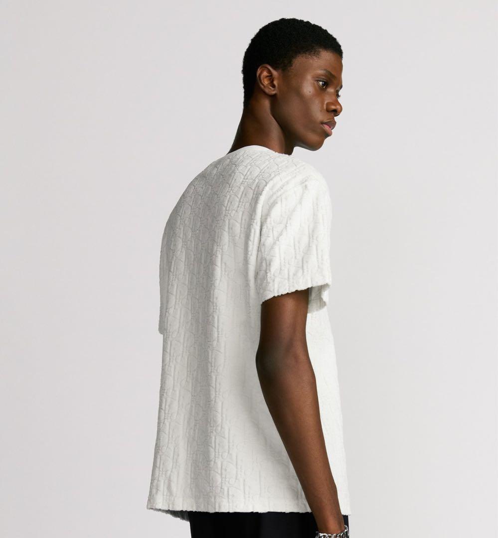 【現行】Dior ディオール オブリーク テリーコットン ジャガード TシャツM