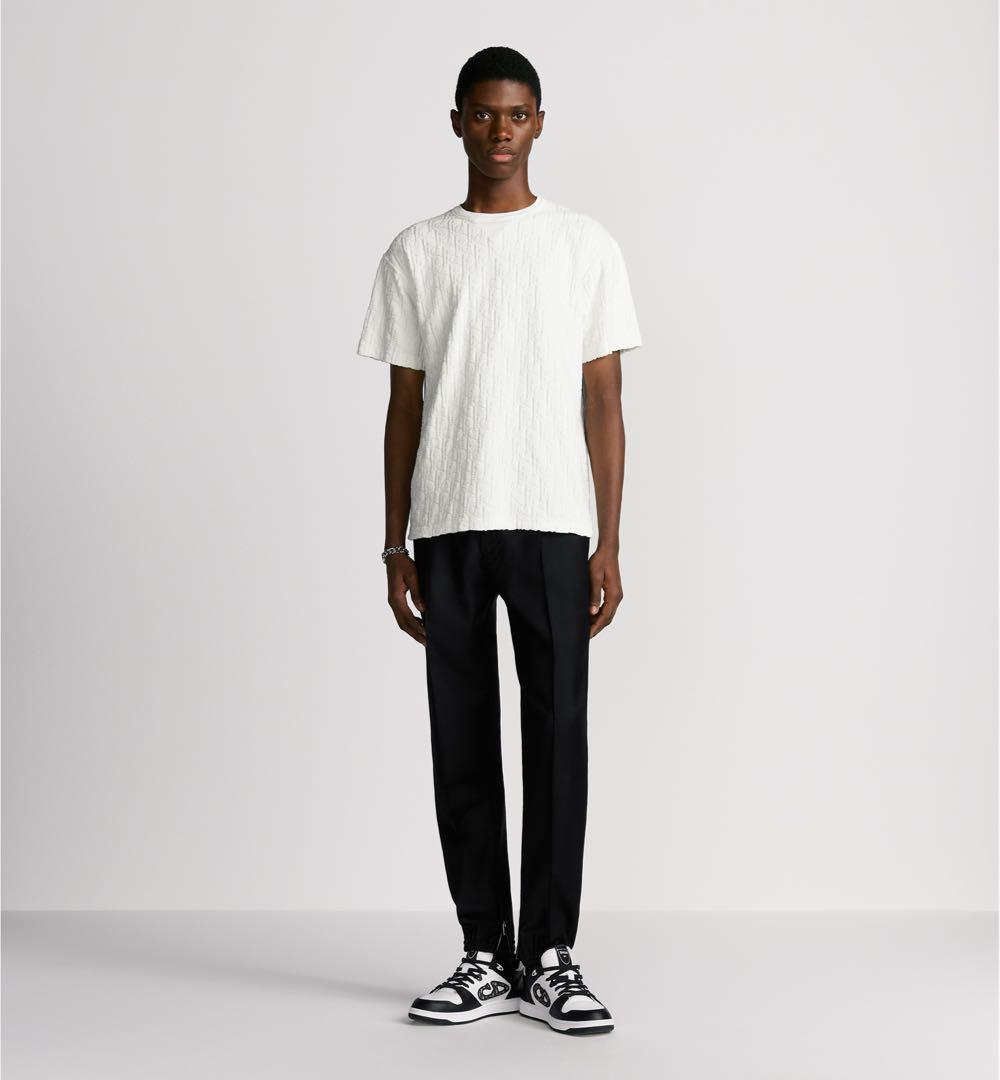 【現行】Dior ディオール オブリーク テリーコットン ジャガード TシャツM