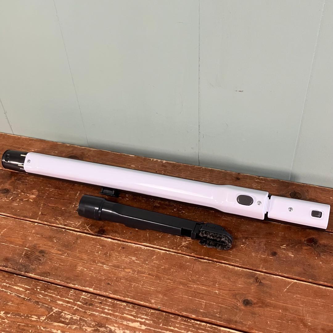 【動作確認済】SHARP キャニスター掃除機 EC-KP15P-W｜紙パック式