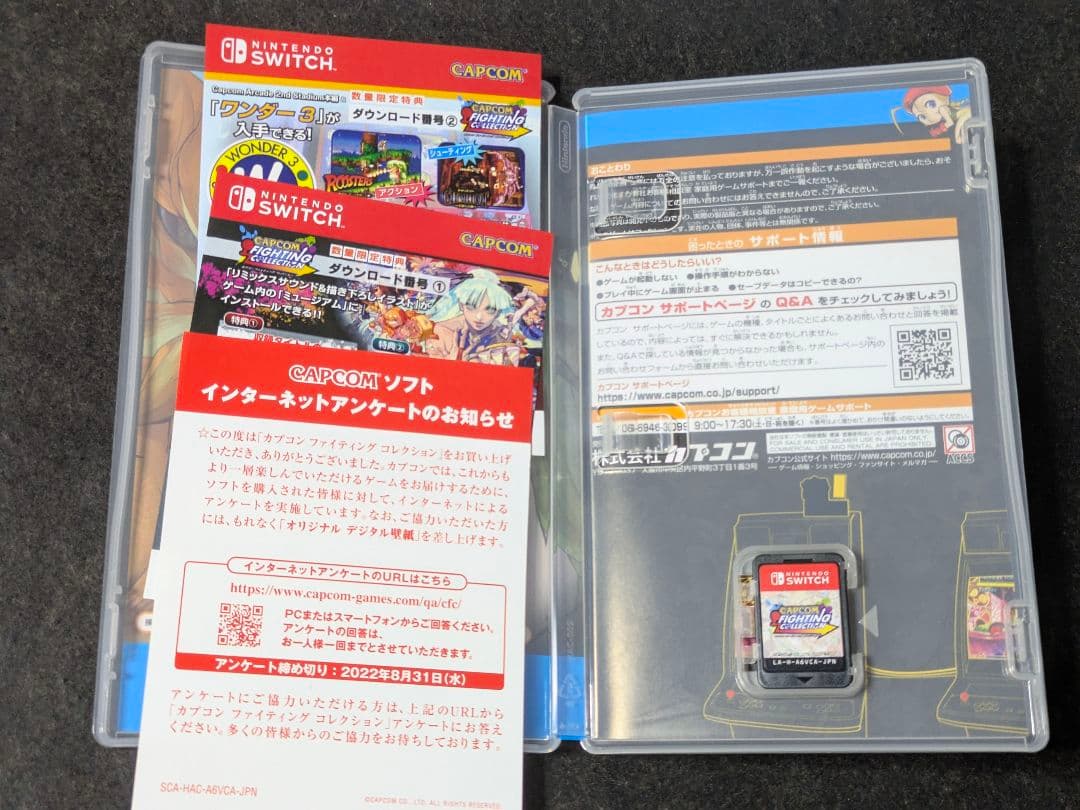 Switch カプコン ファイティング コレクション