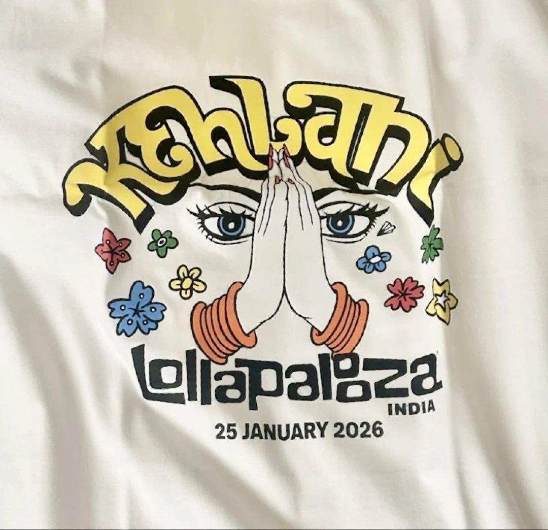 Lollapalooza India 2026☆ケラーニ TシャツS 新品未開封