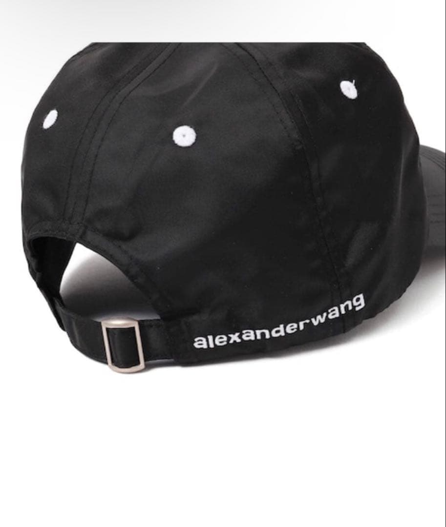 ヒ*ロ様 alexanderwang ブラック ベースボールキャップ