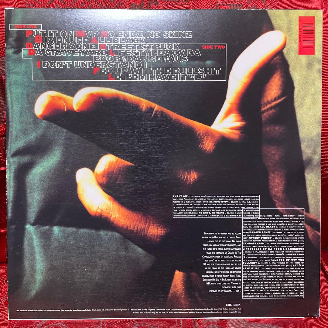 洋楽 BIG L LIFESTYLEZ OV DA POOR & DANGEROUS