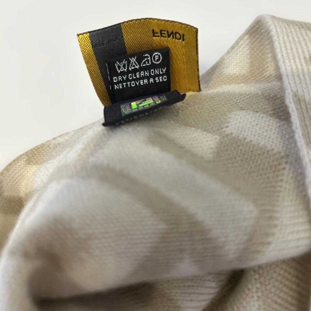 FENDI FFロゴマフラー Lサイズ ストール