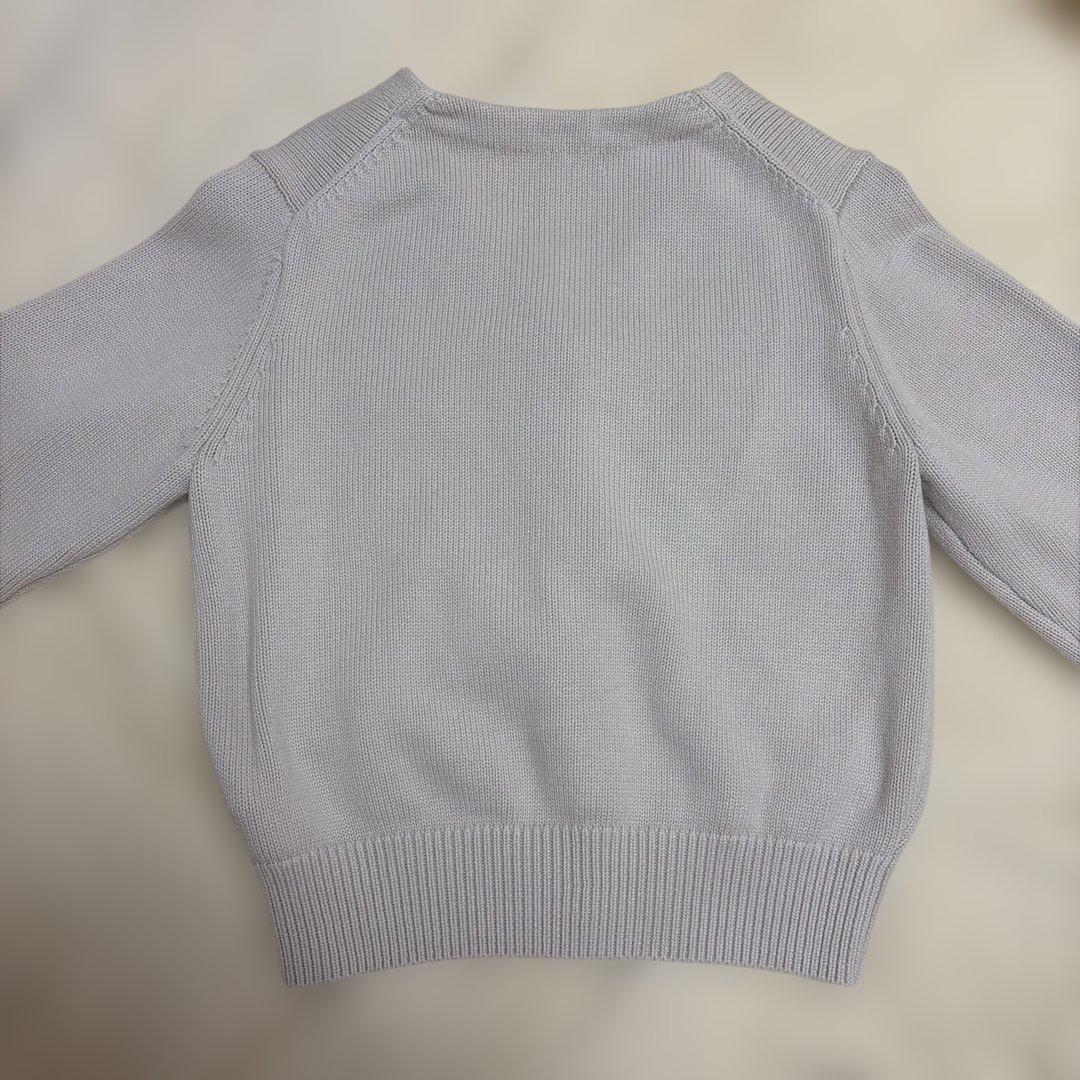 Be Mine Emblem Knit Cardigan ベージュ