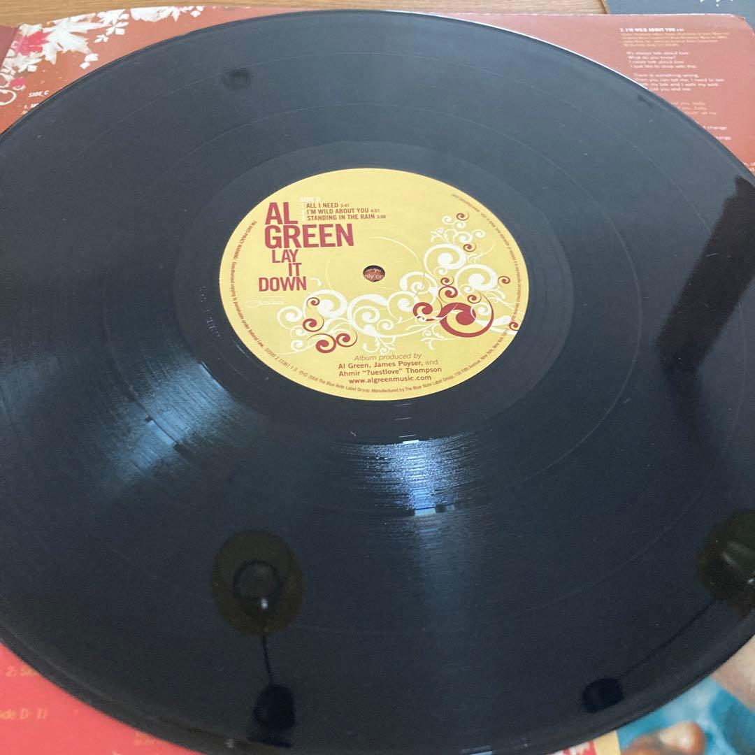 AL GREEN / LAY IT DOWN　レコード