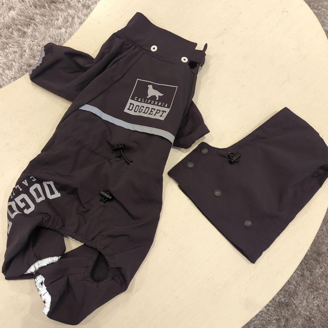 最終価格！DOGDEPT テフロンストレッチプロテクトロンパース裏起毛 Mサイズ