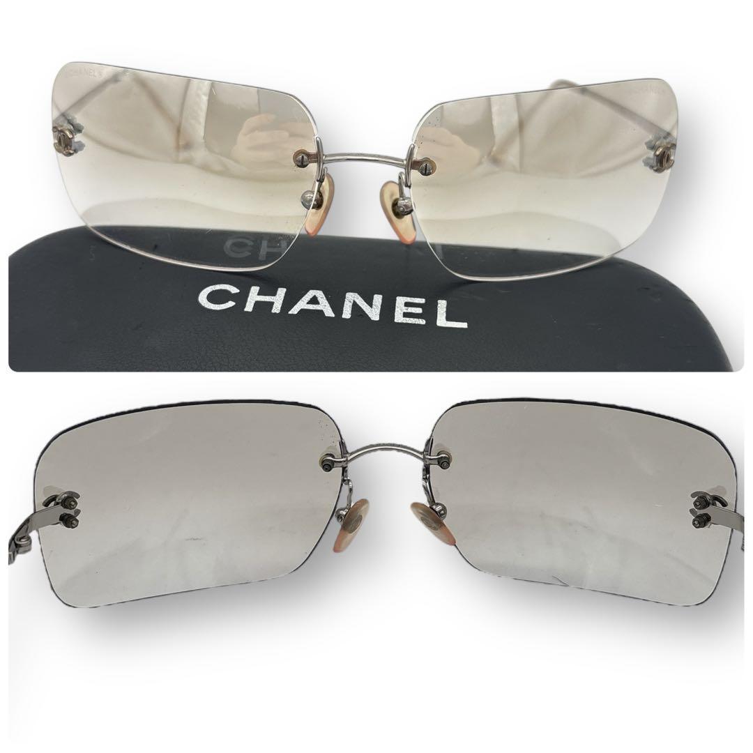 小物 CHANEL sunglasses rimless archive