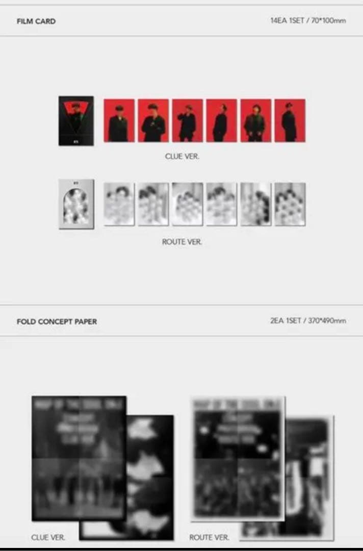 K-POP・アジア BTS CONCEPT PHOTO BOOK SPECIAL SET