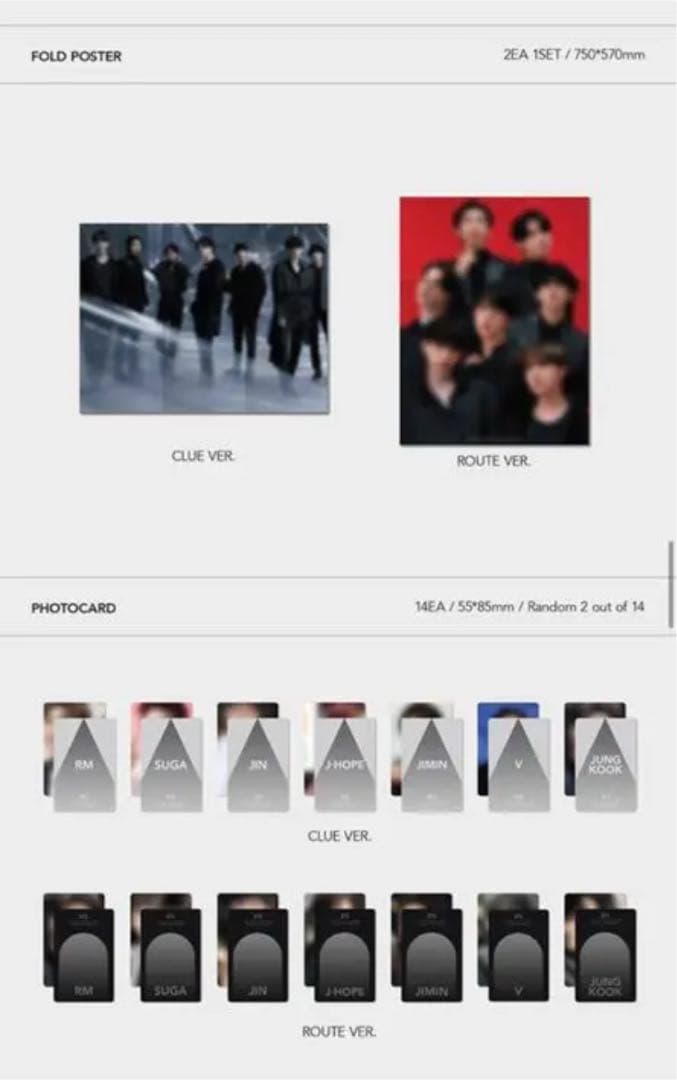 K-POP・アジア BTS CONCEPT PHOTO BOOK SPECIAL SET