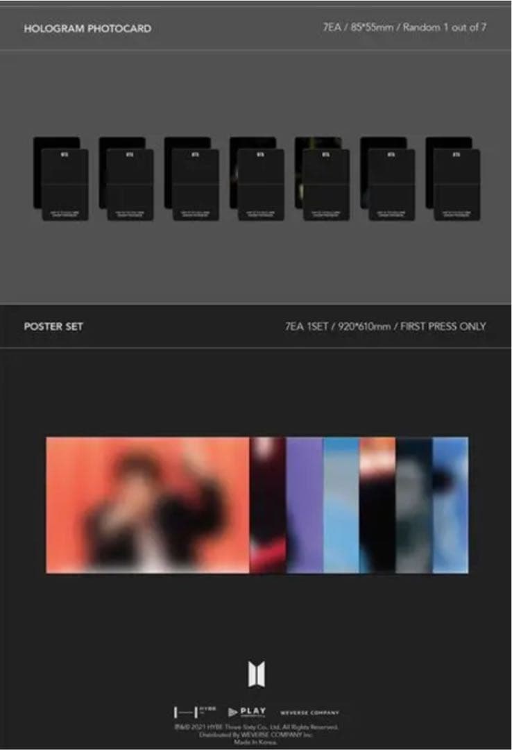 K-POP・アジア BTS CONCEPT PHOTO BOOK SPECIAL SET