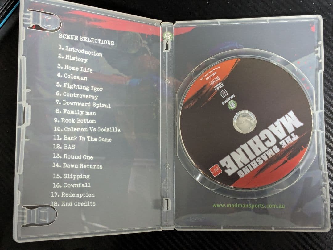 洋画・外国映画 THE SMASHING MACHINE DVD PAL REGION 4