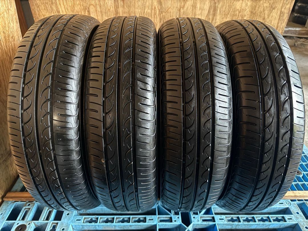 タイヤ・ホイール (587)155/65R14 YOKOHAMA BLUEARTH