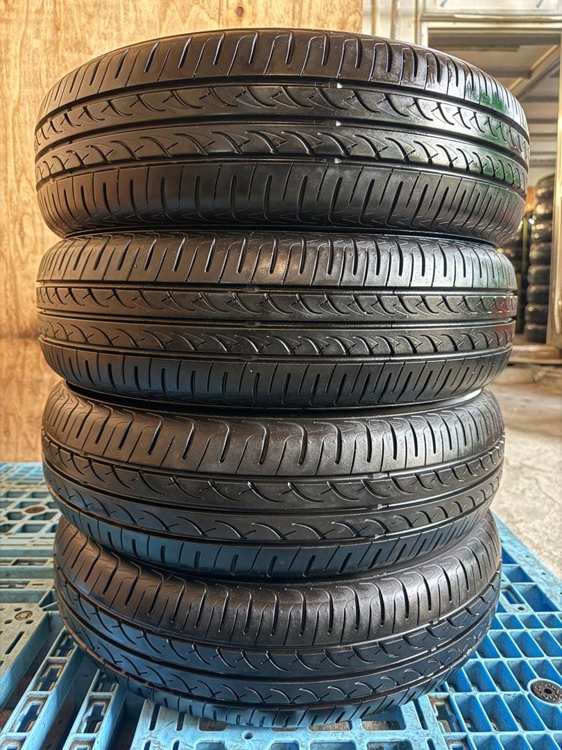 タイヤ・ホイール (587)155/65R14 YOKOHAMA BLUEARTH