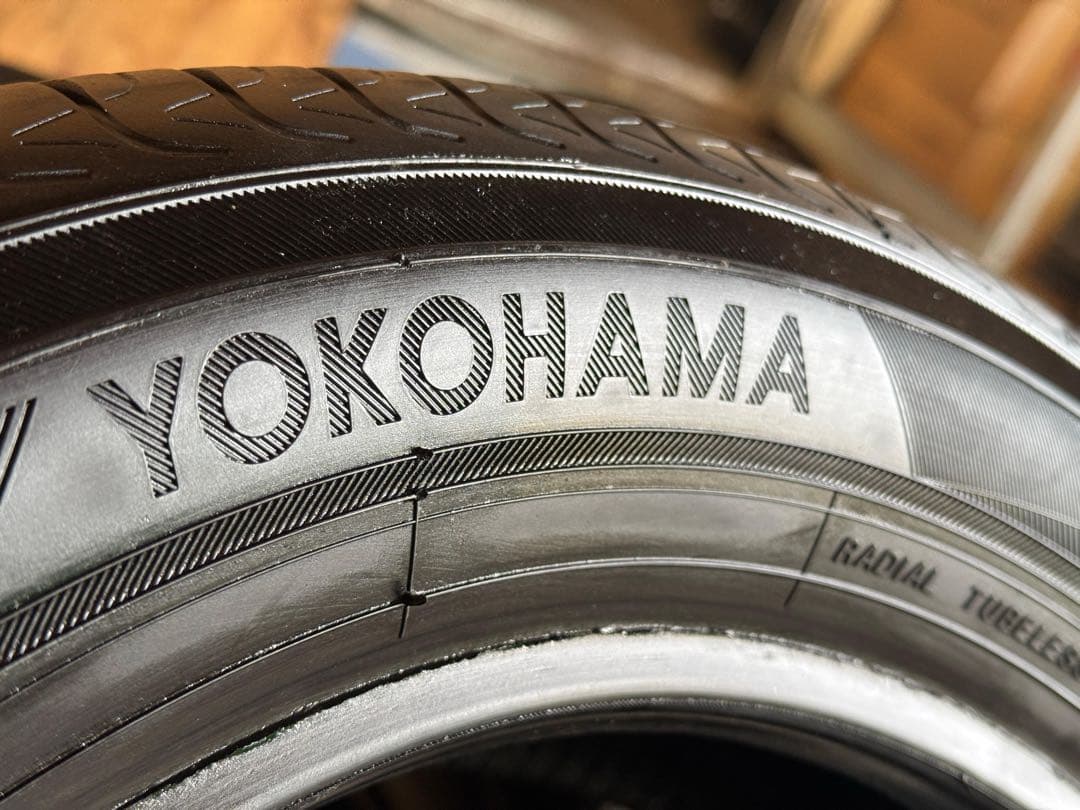 タイヤ・ホイール (587)155/65R14 YOKOHAMA BLUEARTH