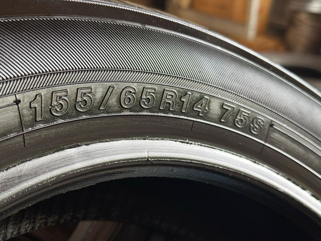 タイヤ・ホイール (587)155/65R14 YOKOHAMA BLUEARTH