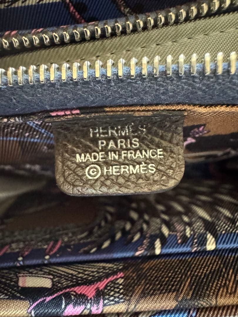 HERMES シルクインコンパクト財布