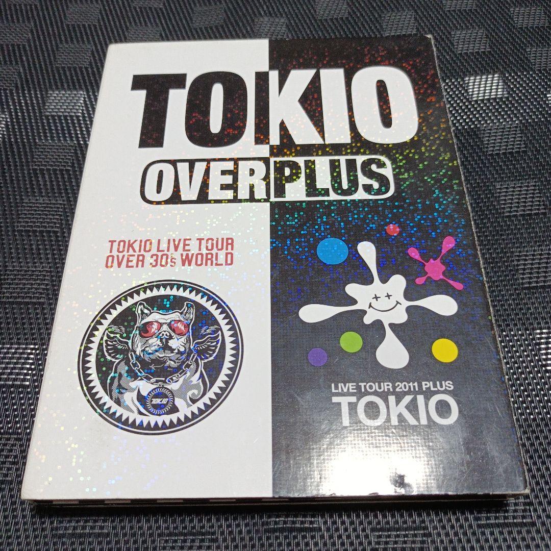 中古DVD３枚組　TOKIO／OVER PLUS