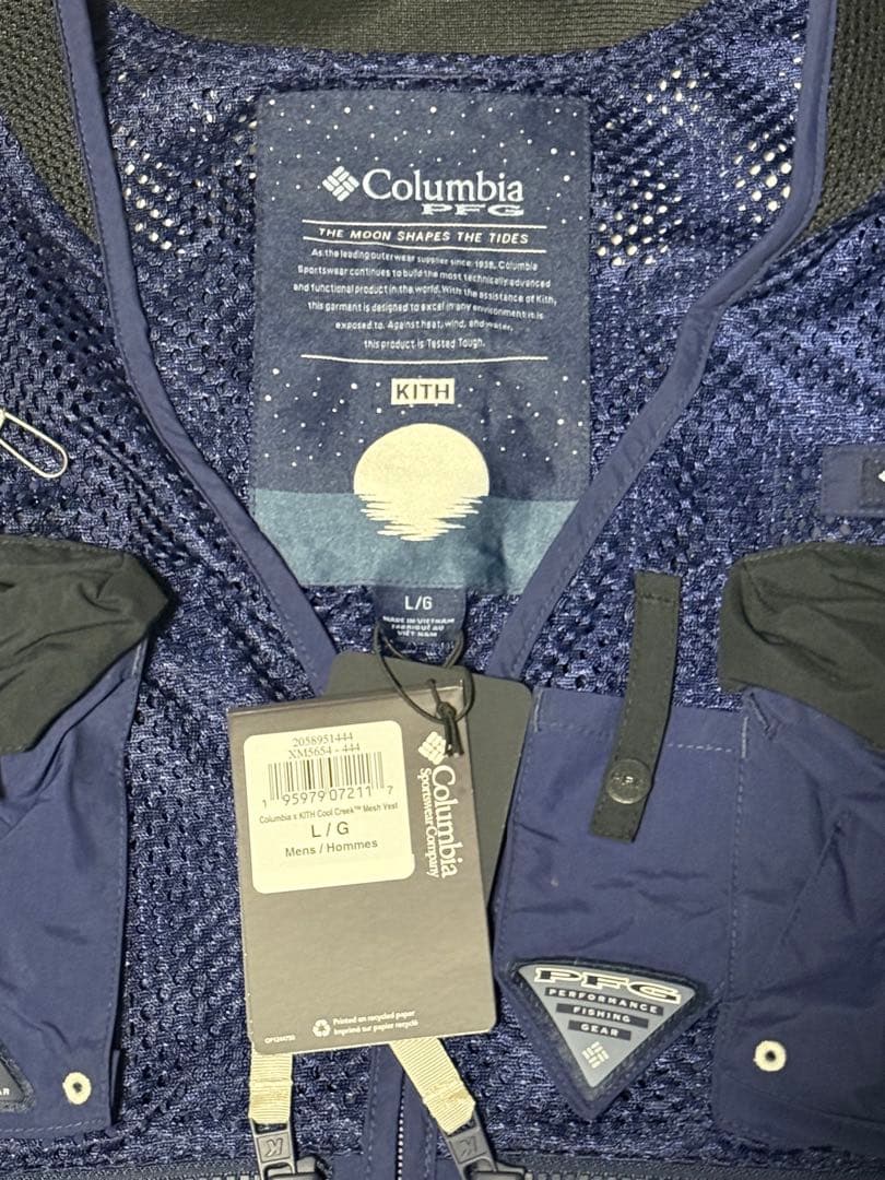 トップス Kith x Columbia PFG Cool Creek Vest