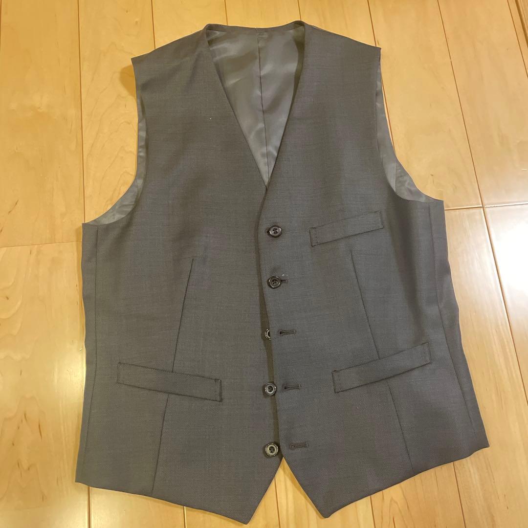 TAKEO KIKUCHIダークグレー スーツ3点セット