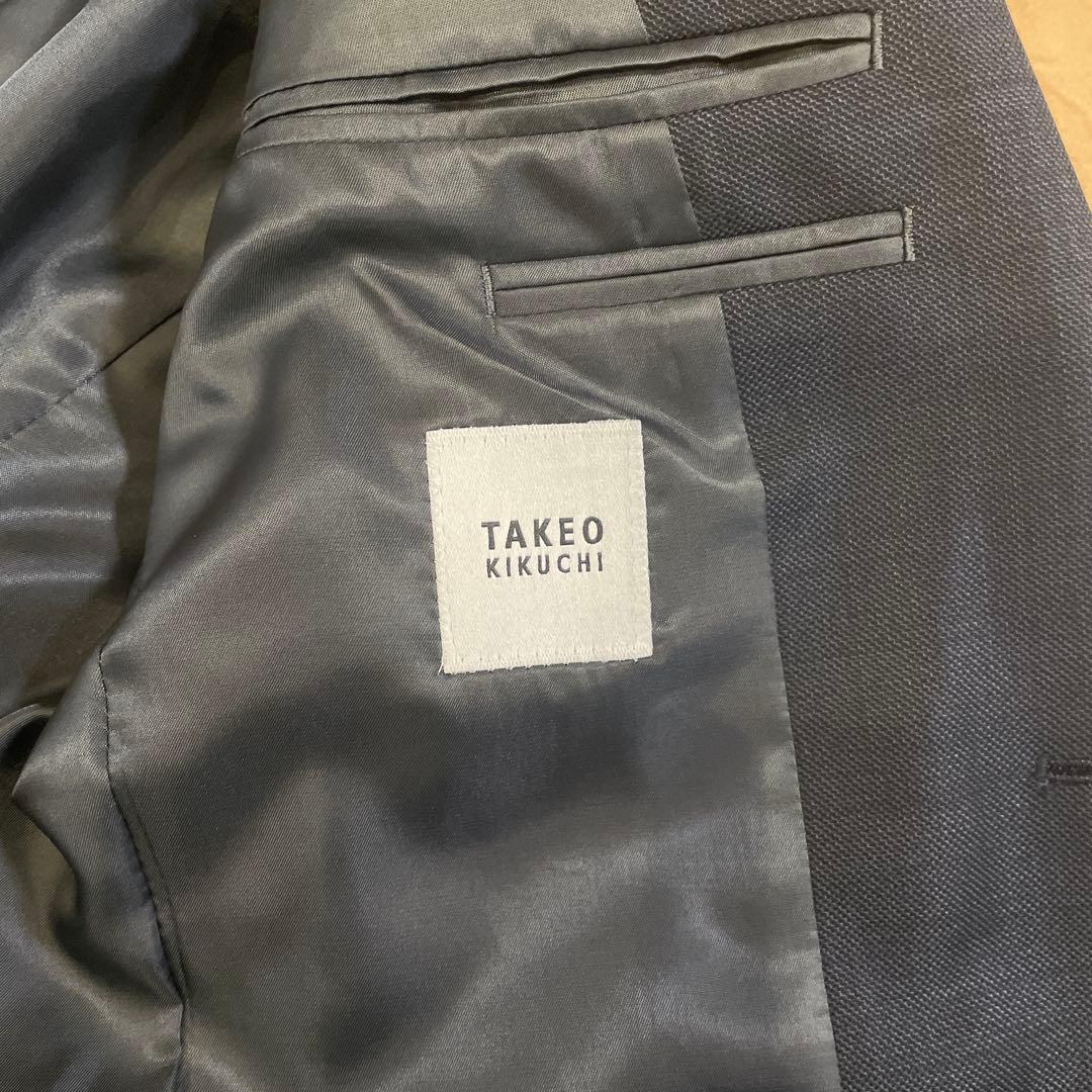 TAKEO KIKUCHIダークグレー スーツ3点セット