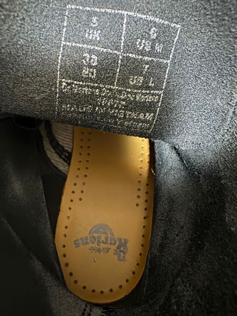 【定番】Dr.Martens 8ホール ブーツ 24cm ブラック 正規品