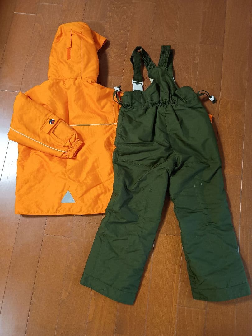 フェニックス 子ども用スキーウェア 上下 サイズ調整機能付きおまけ…グローブ、袋