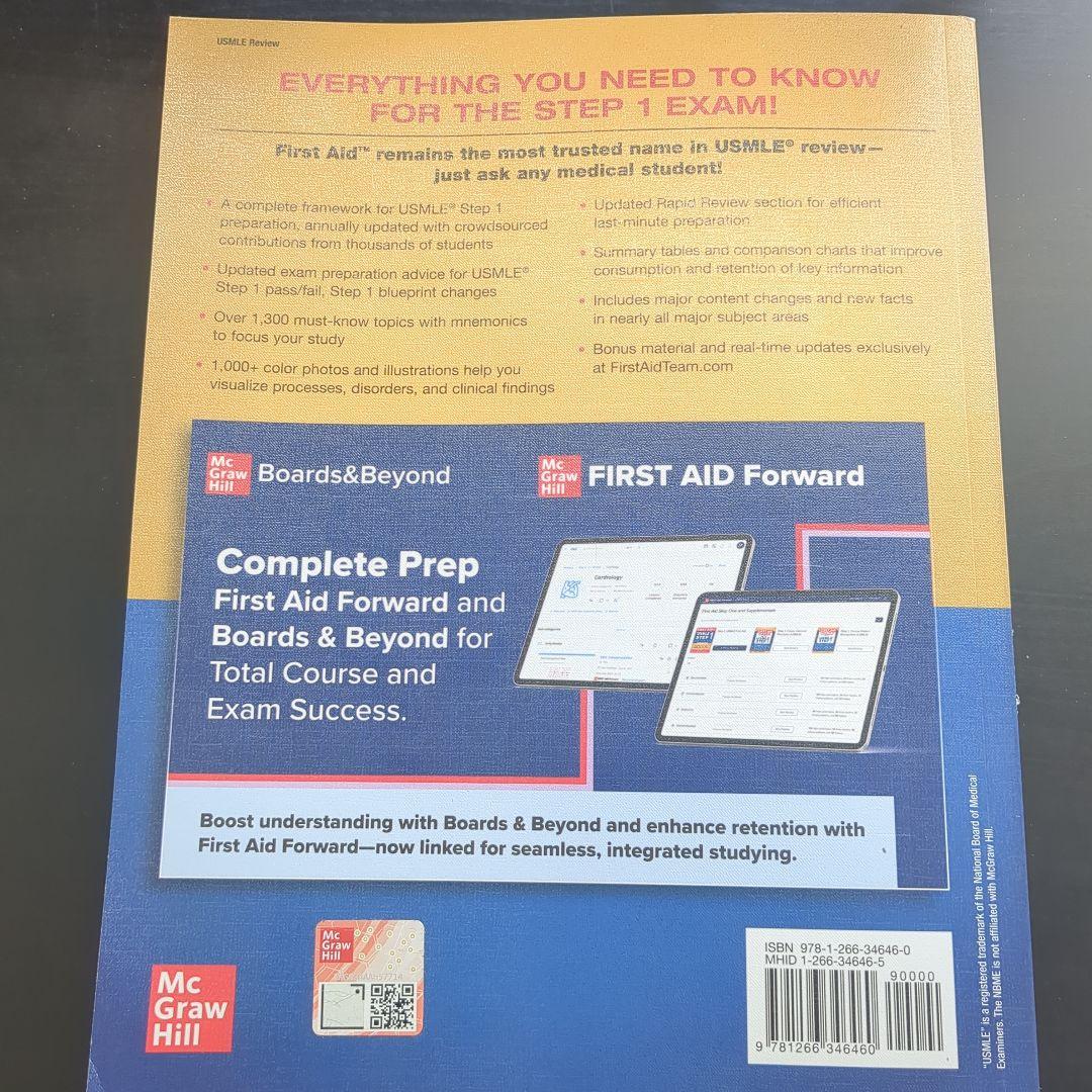 語学・辞書・学習参考書 FIRST AID for the USMLE Step 1 2025