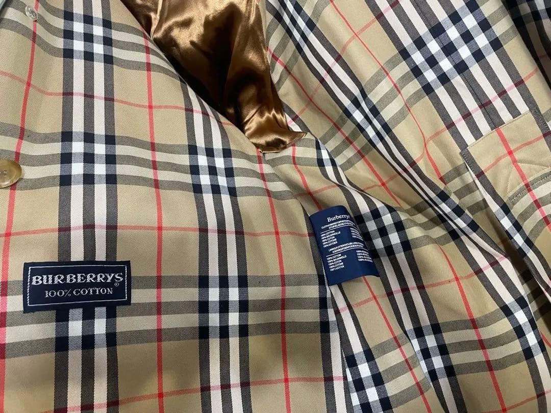 極美品BURBERRYバーバリーロンドン　ライナーベルト付トレンチコート