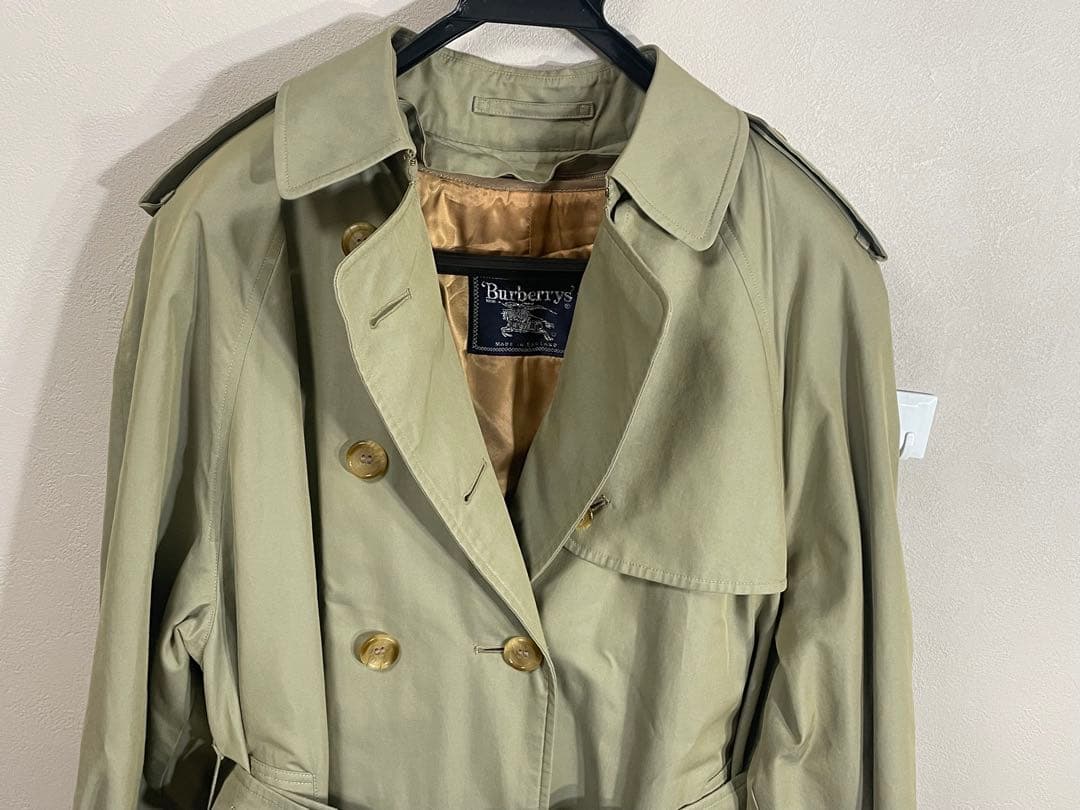 極美品BURBERRYバーバリーロンドン　ライナーベルト付トレンチコート