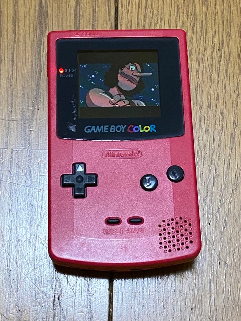 ゲームボーイカラー　レッド　ワリオランド2 ワンピース幻のグランドライン冒険記！