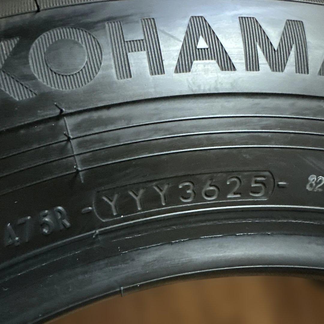 ヨコハマ　185/75R15 夏用タイヤ　2025年　4本(2-104)