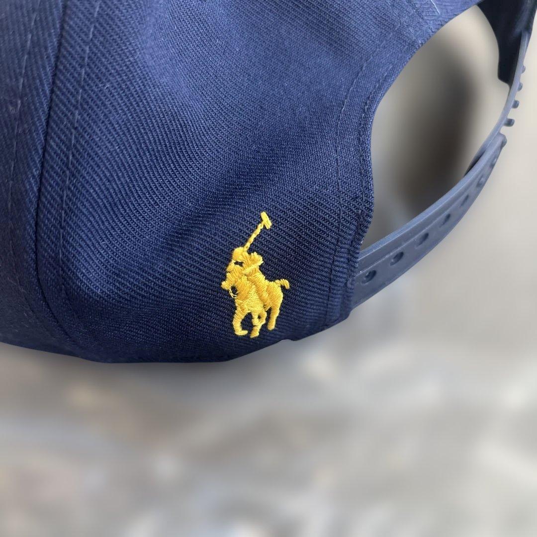 新古品Poloメンズキャップ　紺色