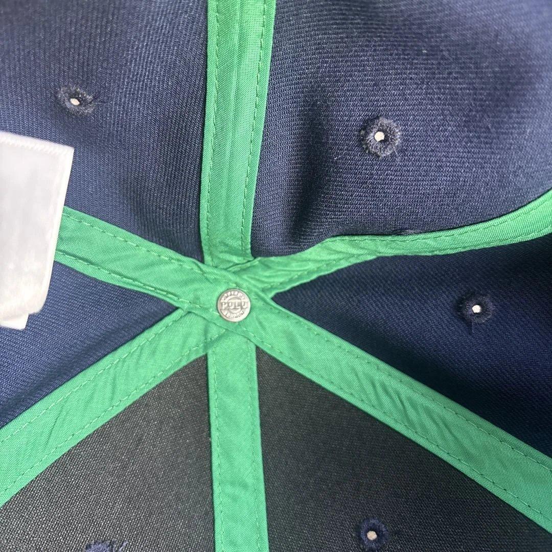 新古品Poloメンズキャップ　紺色
